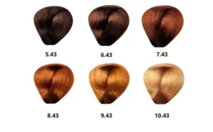 BES HI-FI PERMANENT HAIR COLOR / COPPER GOLDEN